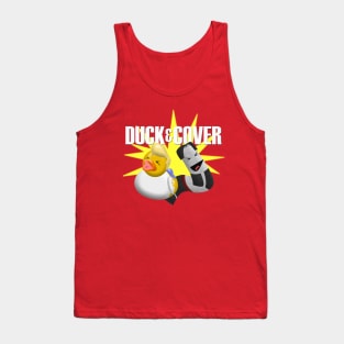 Duck and Cover Rock Band Tank Top